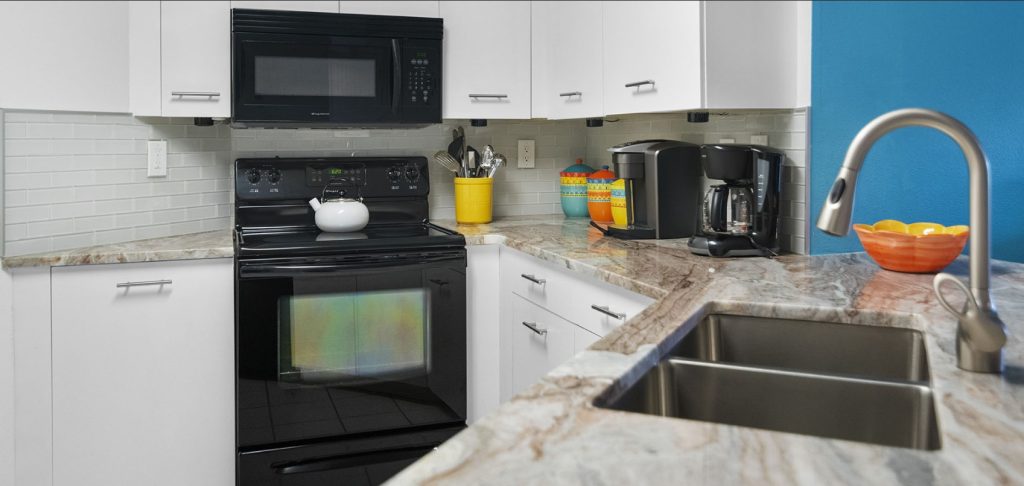Kitchen condo amenities