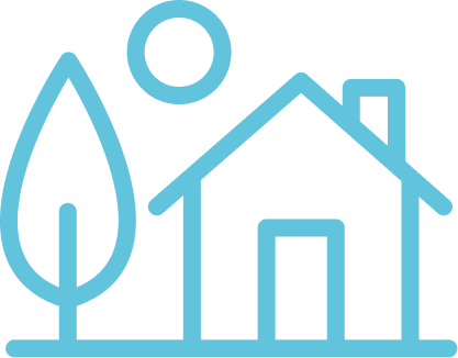 building beside a tree