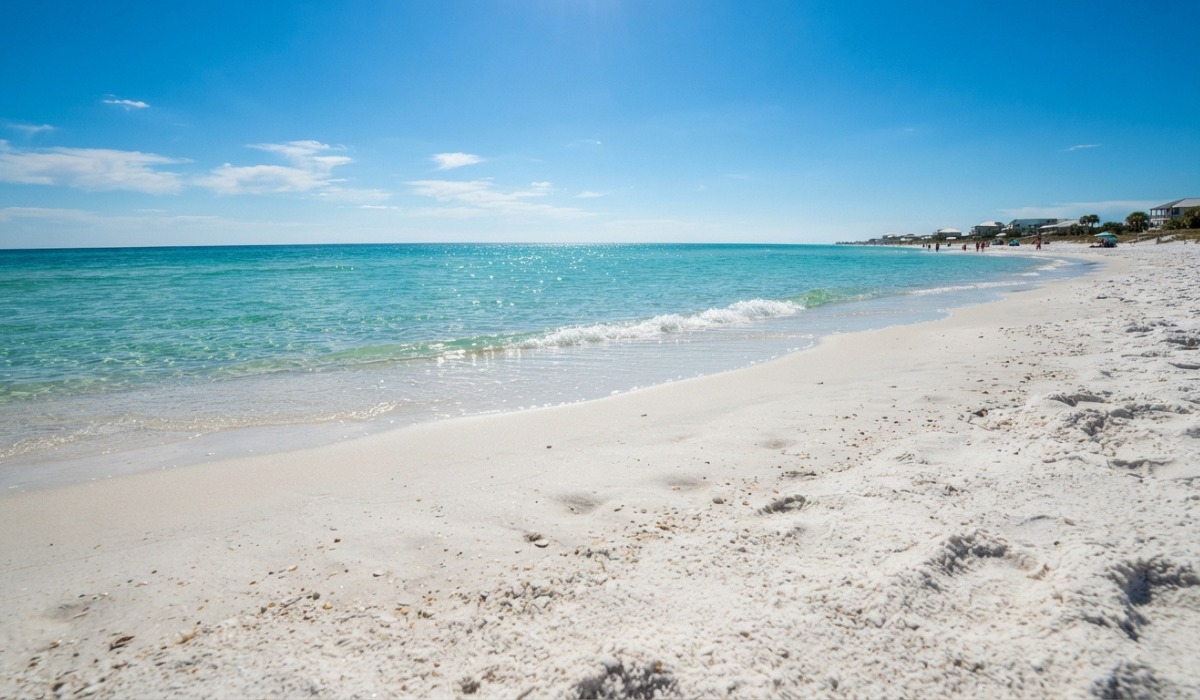 calm Gulf Coast beach
