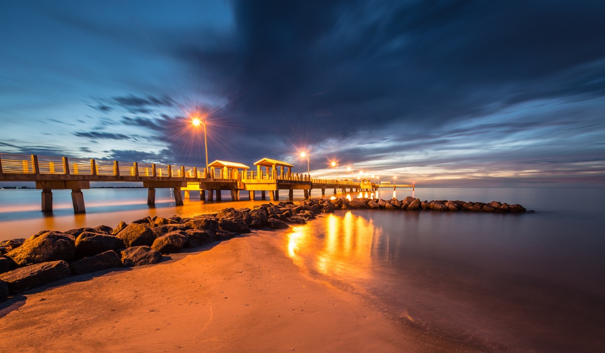 Gulf Fishing Pier area at Fort De Soto Park