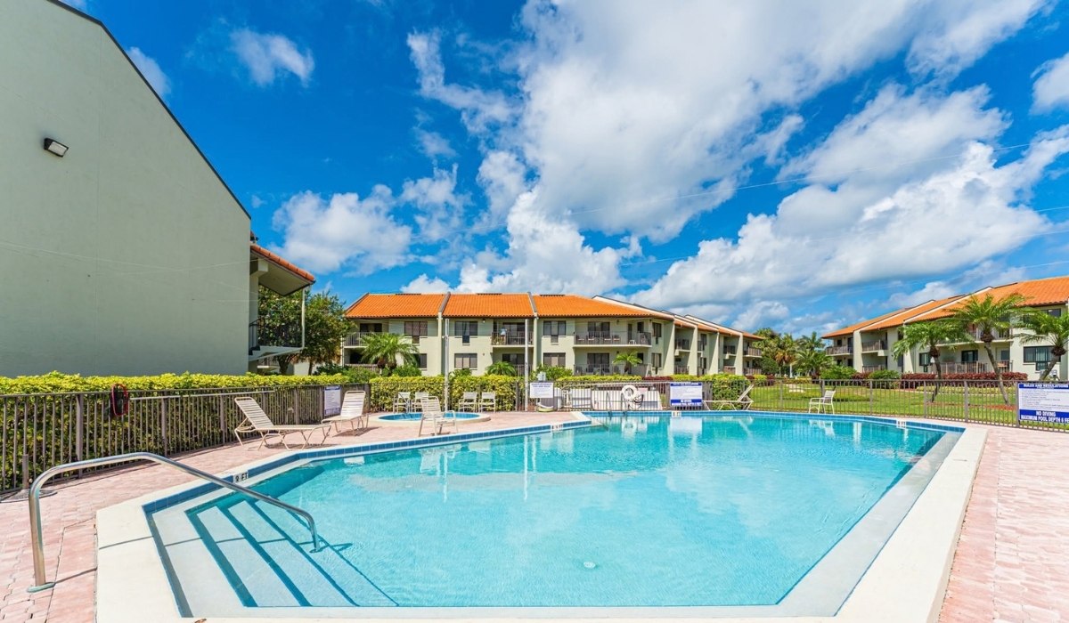 Condo swimming pool